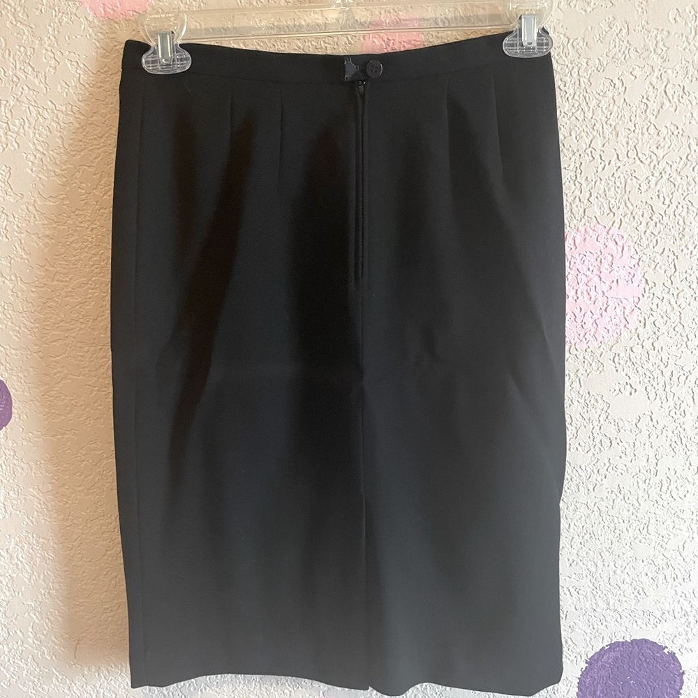 Black Annie Klein skirt